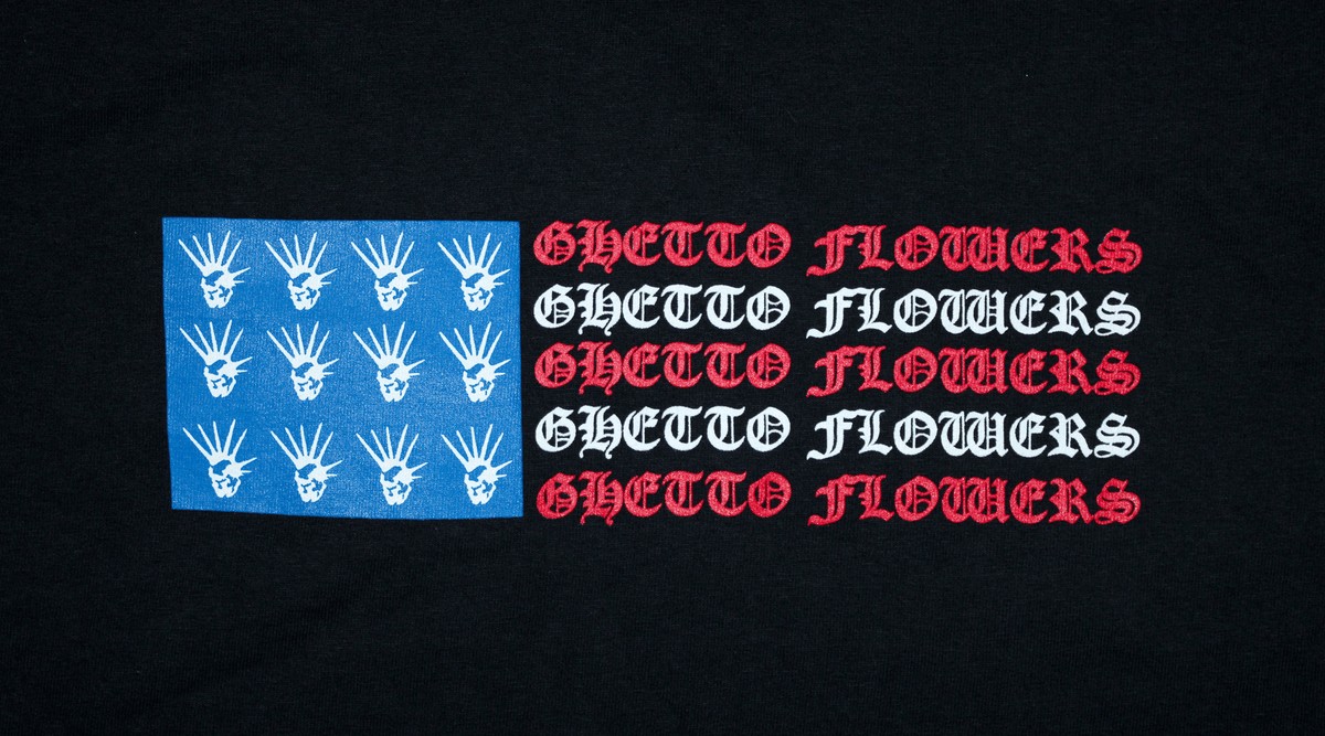 product_photos - GHETTO FLOWERS™-AMERICA FLAG TEE